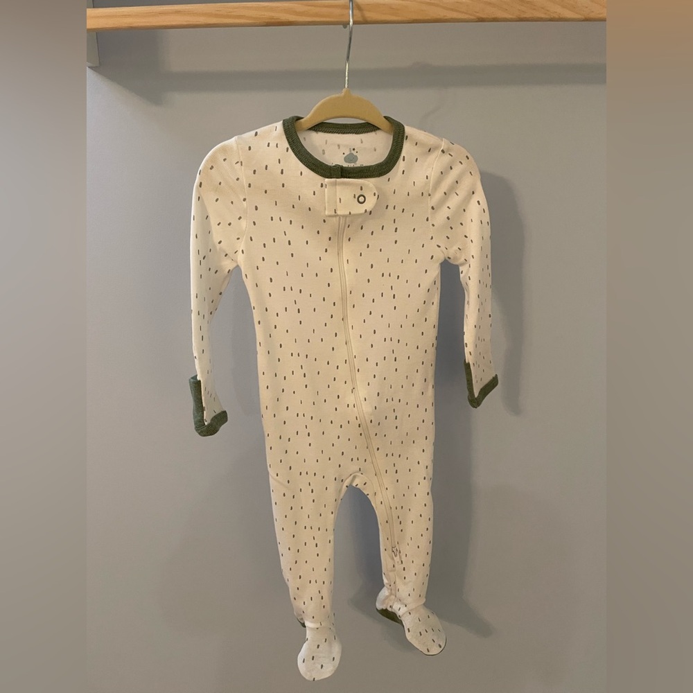 Cloud island footie pajamas.